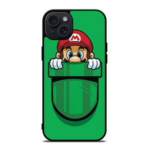 MARIO BROSS POCKET PLUMBER iPhone 15 Plus Case Cover