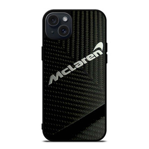 MCLAREN CAR LOGO CARBON iPhone 15 Plus Case Cover MCLAREN CAR LOGO CARBON iPhone 15 Plus Case Cover