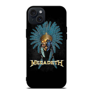 MEGADETH INDIAN LOGO iPhone 15 Plus Case Cover