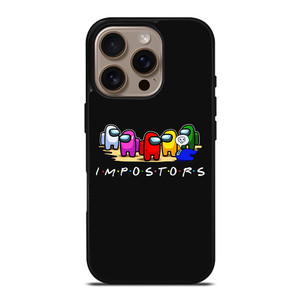 AMONG US IMPOSTORS FRIENDS ICON iPhone 16 Pro Case Cover AMONG US IMPOSTORS FRIENDS ICON iPhone 16 Pro Case Cover
