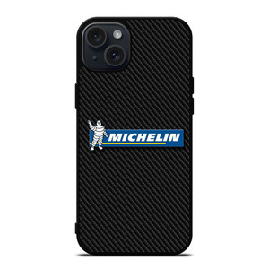 MICHELIN TIRE CARBON LOGO iPhone 15 Plus Case Cover