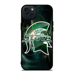 MICHIGAN STATE SPARTANS iPhone 15 Plus Case Cover