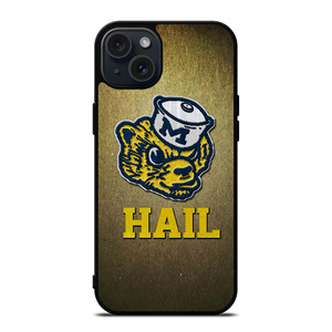 MICHIGAN WOLVERINES MASCOT iPhone 15 Plus Case Cover