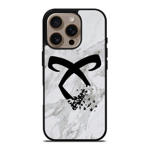 ANGELIC RUNE MARBLE iPhone 16 Pro Case Cover