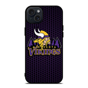 MINNESOTA VIKINGS NFL iPhone 15 Plus Case Cover MINNESOTA VIKINGS NFL iPhone 15 Plus Case Cover