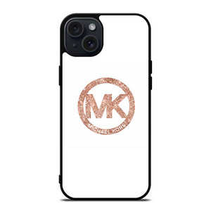 MK MICHAEL KORS LOGO SPARKLE ICON iPhone 15 Plus Case Cover