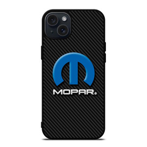 MOPAR CARBON LOGO iPhone 15 Plus Case Cover
