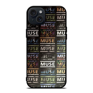 MUSE BAND ROCK LOGO COLLAGE iPhone 15 Plus Case Cover MUSE BAND ROCK LOGO COLLAGE iPhone 15 Plus Case Cover