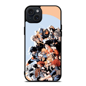MY HERO ACADEMIA CHARACTER iPhone 15 Plus Case Cover
