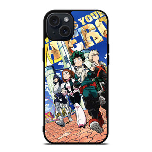 MY HERO ACADEMIA WHOIS YOUR HERO iPhone 15 Plus Case Cover MY HERO ACADEMIA WHOIS YOUR HERO iPhone 15 Plus Case Cover
