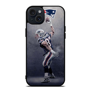 NEW ENGLAND PATRIOTS ROB GRONKOWSKI iPhone 15 Plus Case Cover