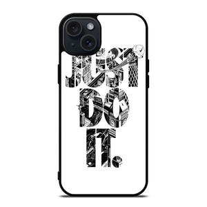NIKE JUST DO IT TYPE iPhone 15 Plus Case Cover