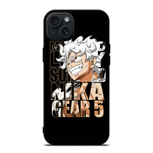 ONE PIECE MONKEY D LUFFY GEAR 5 ANIME iPhone 15 Plus Case Cover ONE PIECE MONKEY D LUFFY GEAR 5 ANIME iPhone 15 Plus Case Cover