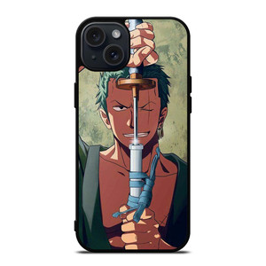 ONE PIECE ZORO SWORD iPhone 15 Plus Case Cover ONE PIECE ZORO SWORD iPhone 15 Plus Case Cover