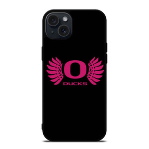 OREGON DUCKS PINK GIRL iPhone 15 Plus Case Cover OREGON DUCKS PINK GIRL iPhone 15 Plus Case Cover
