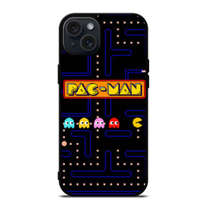 PAC MAN GAME RETRO 3 iPhone 15 Plus Case Cover PAC MAN GAME RETRO 3 iPhone 15 Plus Case Cover