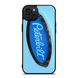 PETERBILT BLUE EMBLEM iPhone 15 Plus Case Cover PETERBILT BLUE EMBLEM iPhone 15 Plus Case Cover