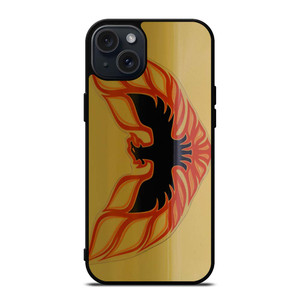 PONTIAC FIREBIRD LOGO GOLD iPhone 15 Plus Case Cover PONTIAC FIREBIRD LOGO GOLD iPhone 15 Plus Case Cover