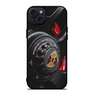 PORSCHE WHEEL LOGO ICON iPhone 15 Plus Case Cover PORSCHE WHEEL LOGO ICON iPhone 15 Plus Case Cover