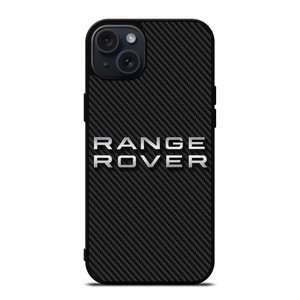 RANGE ROVER LAND ROVER LOGO CARBON iPhone 15 Plus Case Cover