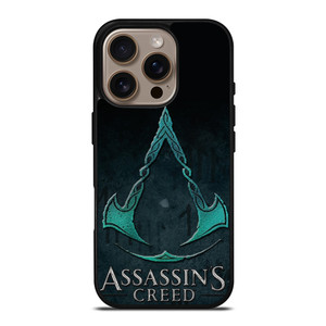 ASSASSIN'S CREED LOGO GREEN iPhone 16 Pro Case Cover