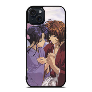 SAMURAI X RUROUNI KENSHIN AND KAORU iPhone 15 Plus Case Cover