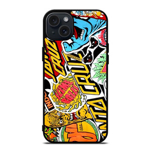 SANTA CRUZ POSTER iPhone 15 Plus Case Cover