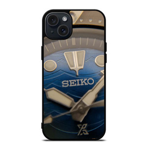 SEIKO VINTAGE ANALOG WATCH iPhone 15 Plus Case Cover