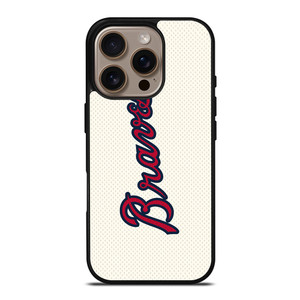 ATLANTA BRAVES ICON BASEBALL TEAM LOGO iPhone 16 Pro Case Cover ATLANTA BRAVES ICON BASEBALL TEAM LOGO iPhone 16 Pro Case Cover