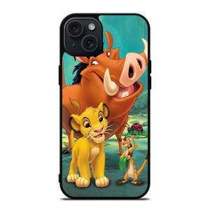SIMBA LION KING CARTOON DISNEY iPhone 15 Plus Case Cover