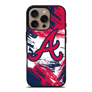 ATLANTA BRAVES LOGO BASEBALL TEAM ICON iPhone 16 Pro Case Cover ATLANTA BRAVES LOGO BASEBALL TEAM ICON iPhone 16 Pro Case Cover
