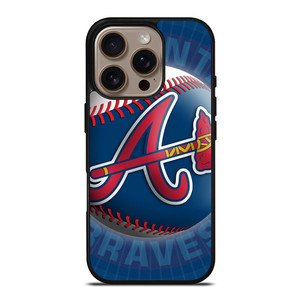 ATLANTA BRAVES LOGO MLB BASEBALL TEAM ICON iPhone 16 Pro Case Cover ATLANTA BRAVES LOGO MLB BASEBALL TEAM ICON iPhone 16 Pro Case Cover