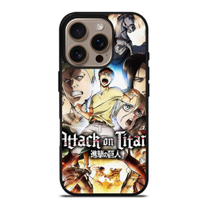 ATTACK ON TITAN CHARACTER iPhone 16 Pro Case Cover