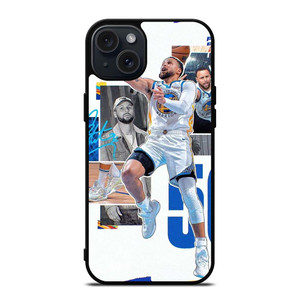 STEPHEN CURRY FIFTY GOLDEN STATE WARRIORS BASKETBALL iPhone 15 Plus Case Cover