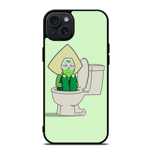 STEVEN UNIVERSE PERIDOT IN TOILET iPhone 15 Plus Case Cover