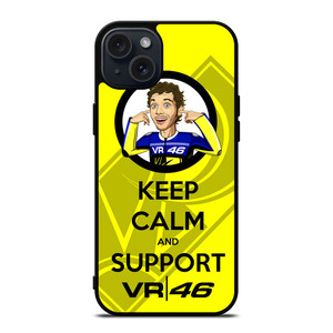 SUPPORT VALENTINO ROSSI 46 iPhone 15 Plus Case Cover SUPPORT VALENTINO ROSSI 46 iPhone 15 Plus Case Cover