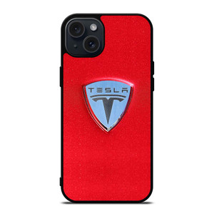 TESLA MOTOR LOGO iPhone 15 Plus Case Cover