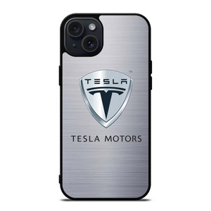 TESLA MOTORS LOGO iPhone 15 Plus Case Cover