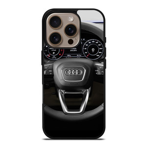 AUDI STEERING SPEEDOMETER iPhone 16 Pro Case Cover
