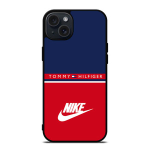 TOMMY HILFIGER NIKE LOGO iPhone 15 Plus Case Cover TOMMY HILFIGER NIKE LOGO iPhone 15 Plus Case Cover