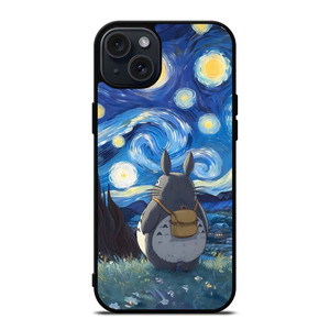 TOTORO MY NEIGHBOR VAN GOGH iPhone 15 Plus Case Cover TOTORO MY NEIGHBOR VAN GOGH iPhone 15 Plus Case Cover