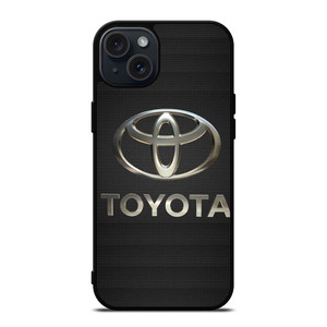 TOYOTA LOGO CAR ICON CARBON iPhone 15 Plus Case Cover TOYOTA LOGO CAR ICON CARBON iPhone 15 Plus Case Cover
