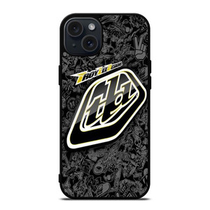 TROY LEE DESIGN LOGO NEW iPhone 15 Plus Case Cover TROY LEE DESIGN LOGO NEW iPhone 15 Plus Case Cover