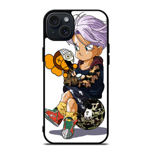 TRUNKS DRAGON BALL CAMO BAPE iPhone 15 Plus Case Cover TRUNKS DRAGON BALL CAMO BAPE iPhone 15 Plus Case Cover