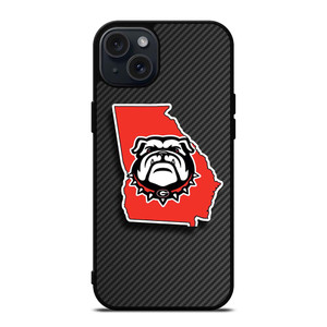 UGA UNIVERSITY OF GEORGIA BULLDOGS iPhone 15 Plus Case Cover