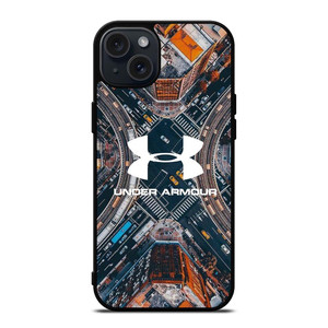UNDER ARMOUR LOGO THE CITY iPhone 15 Plus Case Cover UNDER ARMOUR LOGO THE CITY iPhone 15 Plus Case Cover