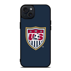 US SOCCER LOGO BADGE iPhone 15 Plus Case Cover US SOCCER LOGO BADGE iPhone 15 Plus Case Cover