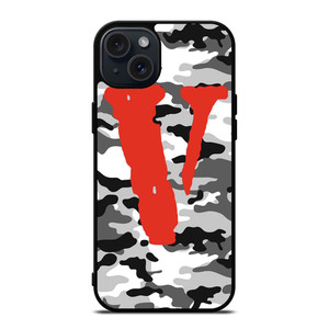 VLONE CAMO LOGO iPhone 15 Plus Case Cover