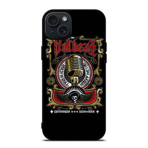 VOLBEAT HEAVY METAL NEW LOGO iPhone 15 Plus Case Cover VOLBEAT HEAVY METAL NEW LOGO iPhone 15 Plus Case Cover