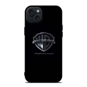 WARNER BROSS PICTURES METAL LOGO iPhone 15 Plus Case Cover WARNER BROSS PICTURES METAL LOGO iPhone 15 Plus Case Cover